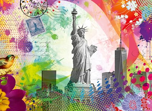 Ravensburger Puzzle 12000368 Postkarte aus New York - 500 Teile Puzzle für Erwachsene und Kinder ab 12 Jahren von Ravensburger