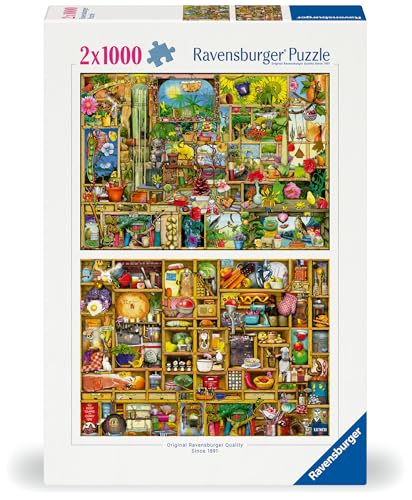 Ravensburger Puzzle 12000381 - Colin Thompson - 2x 1000 Teile Puzzle für Erwachsene und Kinder ab 14 Jahren, von Ravensburger