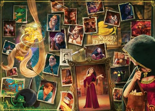 Ravensburger 12000395 Mother Gothel Nicht- Holzpuzzle, Mehrfarbig von Ravensburger