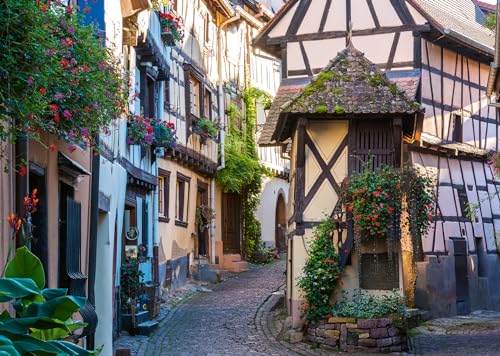Ravensburger Puzzle 12000468 - Egisheim im Elsass - 1000 Teile Puzzle für Erwachsene und Kinder ab 14 Jahren, Ravensburger Puzzle 12000468 - Egisheim im Elsass - 1000 Teile Puzzle für Erwachsene und Kinder ab 14 Jahren, von Ravensburger