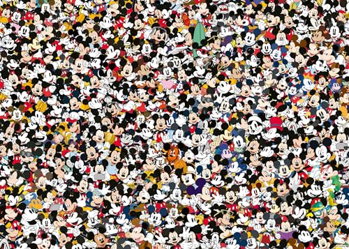 Ravensburger Puzzle 12000529 - Mickey Challenge - 1000 Teile Puzzle für Erwachsene und Kinder ab 14 Jahren, Disney Puzzle, Disney Geschenke von Ravensburger