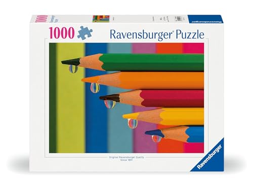 Ravensburger Puzzle 12000572 - Buntstifte - 1000 Teile Puzzle für Erwachsene und Kinder ab 14 Jahren, Geschenk für VW Bulli Fans von Ravensburger