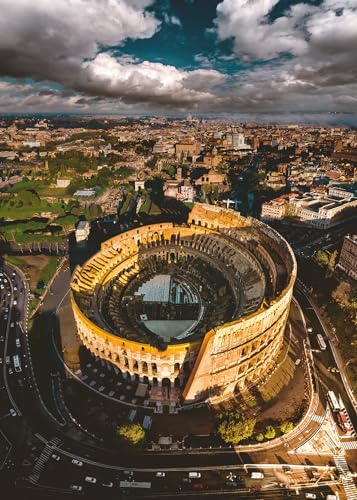 Ravensburger Puzzle 12000573 - Colosseum in Rom - 1000 Teile Puzzle für Erwachsene und Kinder ab 14 Jahren, Stadt-Puzzle Rom von Ravensburger