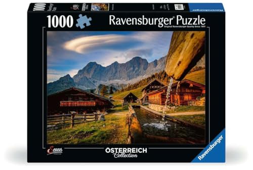 Ravensburger Puzzle 12000595 - Neustattalm am Dachstein - 1000 Teile Puzzle für Erwachsene und Kinder ab 14 Jahren, von Ravensburger