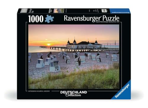 Ravensburger Puzzle 12000644 - Ostseebad Ahlbeck, Usedom - 1000 Teile Puzzle für Erwachsene und Kinder ab 14 Jahren, Puzzle mit Strand-Motiv von Ravensburger