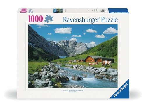 Ravensburger Puzzle 12000649 - Krawendelgebirge in Österreich - 1000 Teile Puzzle für Erwachsene und Kinder ab 14 Jahren, Puzzle mit Landschaft und Natur von Ravensburger