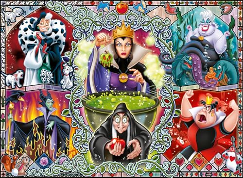 Ravensburger 12000650 Disney Wicked Women 1000 Teile Puzzle für Erwachsene und Kinder ab 12 Jahren-Villainous, Mehrfarbig, Einheitsgröße von Ravensburger