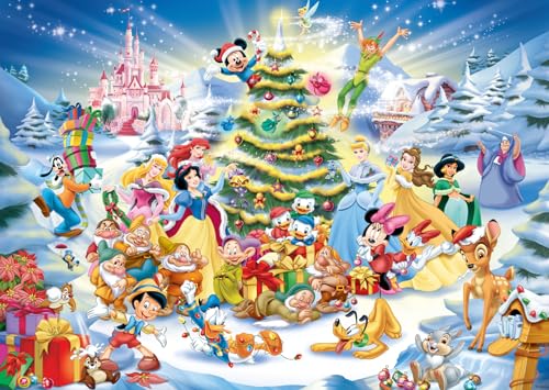 Ravensburger Puzzle 12000651 - Disney's Weihnachten - 1000 Teile Puzzle für Erwachsene und Kinder ab 14 Jahren, Disney Puzzle, Disney Geschenke von Ravensburger