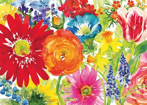 Ravensburger Puzzle 12000671 - Abundant Blooms - 1000 Teile Puzzle für Erwachsene und Kinder ab 14 Jahren, Blumen-Puzzle von Ravensburger