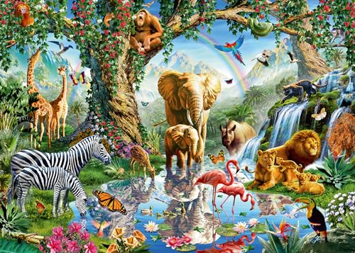 Ravensburger Puzzle 12000682 - Abenteuer im Dschungel - 1000 Teile Puzzle für Erwachsene und Kinder ab 14 Jahren, von Ravensburger