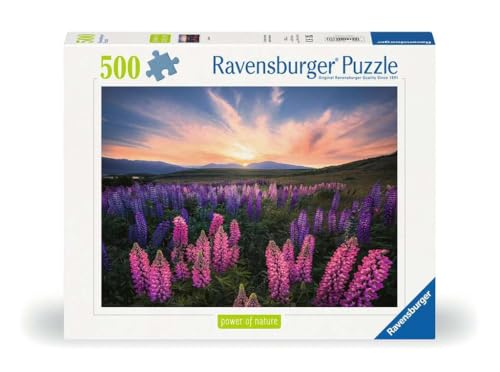 Ravensburger Nature Edition 12000688 - Lupinen - 500 Teile Puzzle für Erwachsene und Kinder ab 12 Jahren von Ravensburger