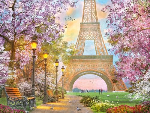 Ravensburger Puzzle 12000694 - Verliebt in Paris - 1500 Teile Puzzle für Erwachsene und Kinder ab 14 Jahren, Stadt-Puzzle Paris von Ravensburger