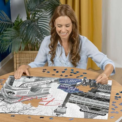 Ravensburger Puzzle für Erwachsene – Puzzle 1500 Teile – My Paris – Erwachsene und Kinder ab 14 Jahren – Hochwertiges Puzzle 80 x 60 cm – Städte & Monumente – 12000708 Ravensburger Puzzle für Erwachsene – Puzzle 1500 Teile – My Paris – Erwachsene und Kinder ab 14 Jahren – Hochwertiges Puzzle 80 x 60 cm – Städte & Monumente – 12000708 von Ravensburger