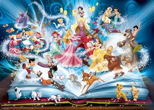 Erwachsenenpuzzle 1500 Teile - Disney Classics - Disney's magisches Märchenbuch von Ravensburger