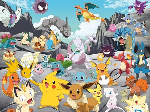 Ravensburger Puzzle 12000726 - Pokémon Classics - 1500 Teile Puzzle für Erwachsene und Kinder ab 14 Jahren, Pokémon Puzzle von Ravensburger