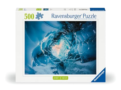Ravensburger Puzzle 12000778 - Im Auge des Gletschers - 500 Teile Puzzle für Erwachsene und Kinder ab 12 Jahren, Puzzle mit Landschaft und Natur von Ravensburger