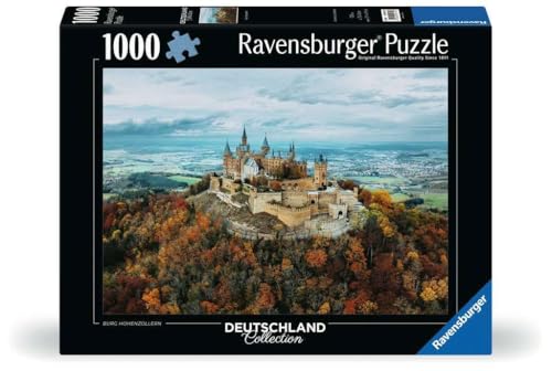 Ravensburger Puzzle 12000791 - Burg Hohenzollern - 1000 Teile Puzzle für Erwachsene ab 14 Jahren von Ravensburger