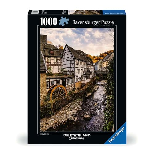 Ravensburger Puzzle 12000792 - Monschau in der Eifel - 1000 Teile Puzzle für Erwachsene ab 14 Jahren von Ravensburger