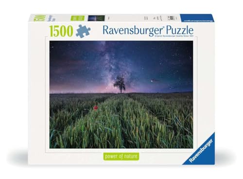 Ravensburger Puzzle 12000799 - Nachthimmel über dem Kornfeld - 1500 Teile Puzzle für Erwachsene und Kinder ab 14 Jahren, von Ravensburger