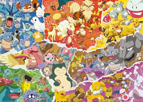 Ravensburger Puzzle 12000832 - Pokémon Abenteuer - 1000 Teile Puzzle für Erwachsene und Kinder ab 14 Jahren, Pokémon Puzzle, Pokémon Geschenke von Ravensburger