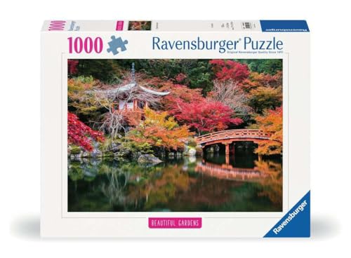 Ravensburger Puzzle 12000849, Beautiful Gardens - Daigo-ji, Kyoto, Japan - 1000 Teile Puzzle für Erwachsene und Kinder ab 14 Jahren von Ravensburger