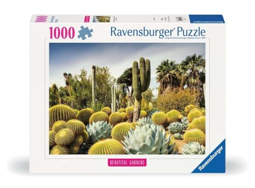 Ravensburger Puzzle 12000850 - Beautiful Gardens, The Huntington Desert Garden, California, USA - 1000 Teile Puzzle für Erwachsene und Kinder ab 14 Jahren, Puzzle mit Garten und Pflanzen Motiv von Ravensburger