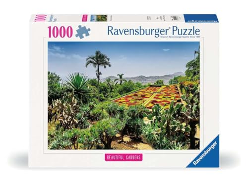 Ravensburger Puzzle 12000853 - Beautiful Gardens, Botanischer Garten, Madeira - 1000 Teile Puzzle für Erwachsene und Kinder ab 14 Jahren, Puzzle mit Garten und Pflanzen Motiv von Ravensburger