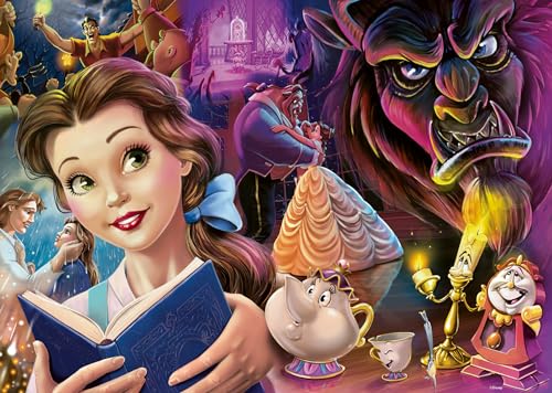 Ravensburger Puzzle 12000883 - Belle, die Disney Prinzessin - 1000 Teile Puzzle für Erwachsene und Kinder ab 14 Jahren, Disney Puzzle, Disney Geschenke von Ravensburger