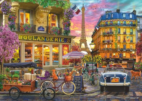 Ravensburger Puzzle 12000885 - Paris im Morgenrot - 1000 Teile Puzzle für Erwachsene und Kinder ab 14 Jahren, Stadt-Puzzle Paris von Ravensburger