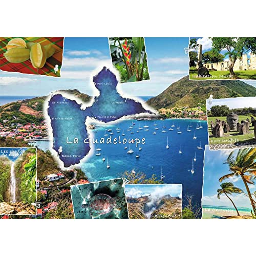 Nathan - Puzzle 1000 Teile - Postkarte Guadeloupe - Erwachsene und Kinder ab 14 Jahren - Hochwertiges Puzzle - Flucht Kollektion - 12000910 Nathan - Puzzle 1000 Teile - Postkarte Guadeloupe - Erwachsene und Kinder ab 14 Jahren - Hochwertiges Puzzle - Flucht Kollektion - 12000910 von Nathan