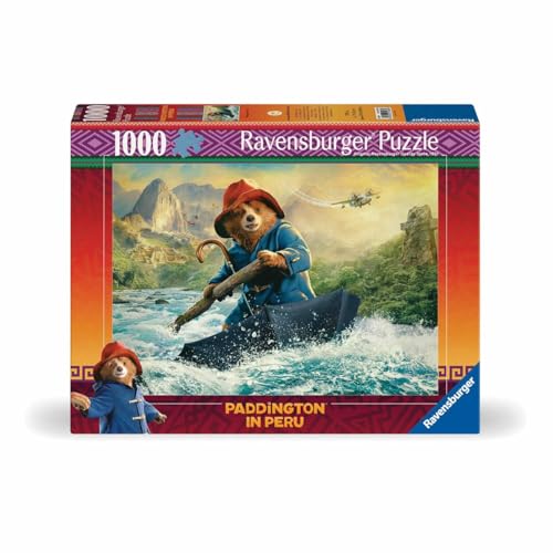 Ravensburger Puzzle 12001266 - Paddington in Peru - 1000 Teile Paddington-Bär Puzzle für Kinder und Erwachsene ab 14 Jahren von Ravensburger