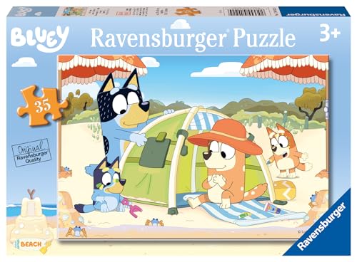 Ravensburger Bluey Puzzles | Puzzles 3 Jahre oder älter | Puzzles 3 Jahre oder älter als 35 Teile | Kinderpuzzle 26 x 18 cm | Ravensburger Puzzle Ravensburger Bluey Puzzles | Puzzles 3 Jahre oder älter | Puzzles 3 Jahre oder älter als 35 Teile | Kinderpuzzle 26 x 18 cm | Ravensburger Puzzle von Ravensburger