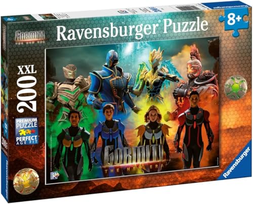 Ravensburger 12004122 Gormiti Nicht- Holzpuzzle, Mehrfarbig von Ravensburger