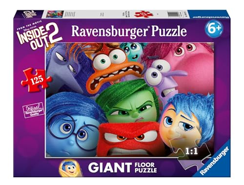 Ravensburger Puzzle: Disney Inside Out 2, Puzzles für Kinder ab 6 Jahren, 125 Teile, Geschenke für Kinder 6 Jahre, 70 x 50 cm von Ravensburger