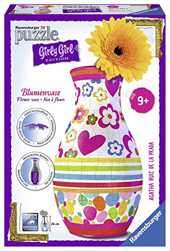 Ravensburger 12057 - 3D Puzzle Girly Girl Edition Blumenvase Agatha Ruiz de la Prada von Ravensburger