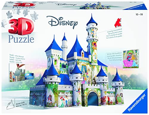 Ravensburger 12510 - Disney Schloss Princess - 216 Teile 3D-Puzzle-Gebäude von Ravensburger