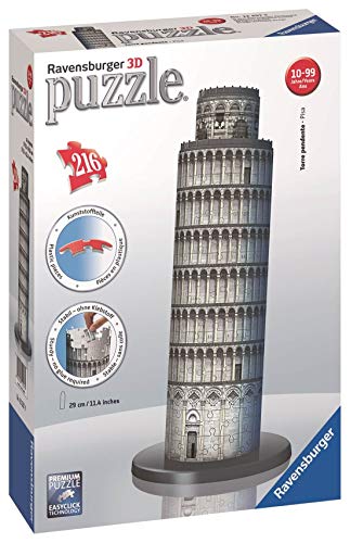 Ravensburger 12557 - Schiefer Turm-Pisa - 216 Teile 3D Puzzle-Bauwerke von Ravensburger