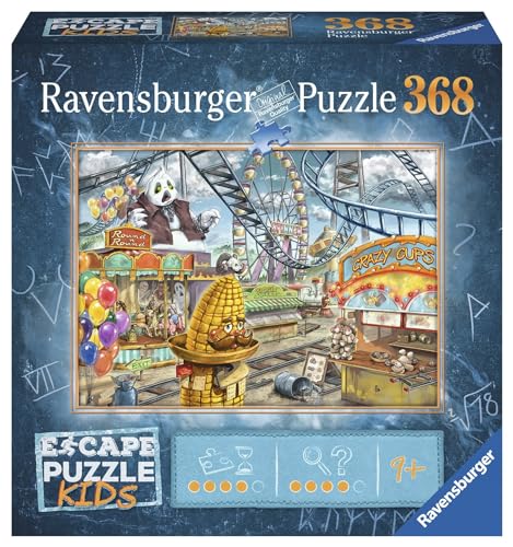 Ravensburger 12936 Escape Room Kids-Vergnügungspark, 368 Teile Puzzle für Kinder ab 9 Jahren von Ravensburger