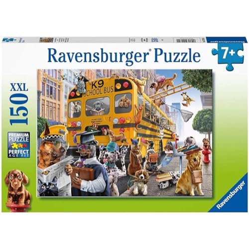 Ravensburger 12974 Haustier-Schulfreunde, 150 Teile Puzzles für Kinder, jedes Teil ist einzigartig, Teile passen perfekt zusammen von Ravensburger