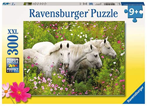 Ravensburger 132188 Kinderpuzzle 13218 - Pferde auf der Blumenwiese - 300 Teile Ravensburger 132188 Kinderpuzzle 13218 - Pferde auf der Blumenwiese - 300 Teile von Ravensburger