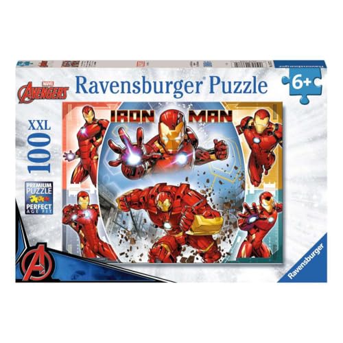 Ravensburger - Iron Man Puzzle, 100 Teile XXL, Empfohlenes Alter 6+ Jahre von Ravensburger