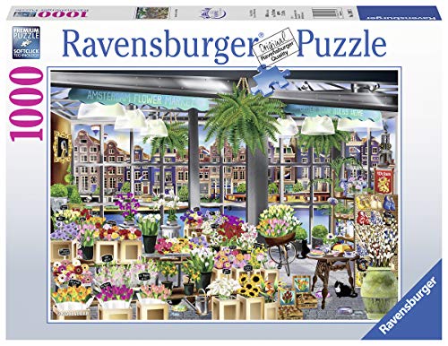 Ravensburger 13987 Amsterdam Flower Market 1000 Teile Puzzle für Erwachsene & Kinder ab 12 Jahren, Mehrfarbig Ravensburger 13987 Amsterdam Flower Market 1000 Teile Puzzle für Erwachsene & Kinder ab 12 Jahren, Mehrfarbig von Ravensburger