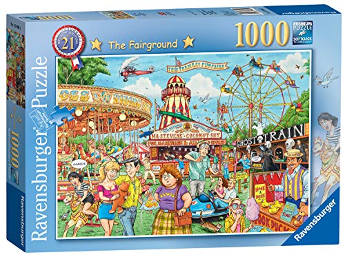 Ravensburger 13990 Best of British No.21 – The Fairground, 1000 Teile Puzzle, Mehrfarbig, 69,9 x 49,7 x 0,2 cm von Ravensburger