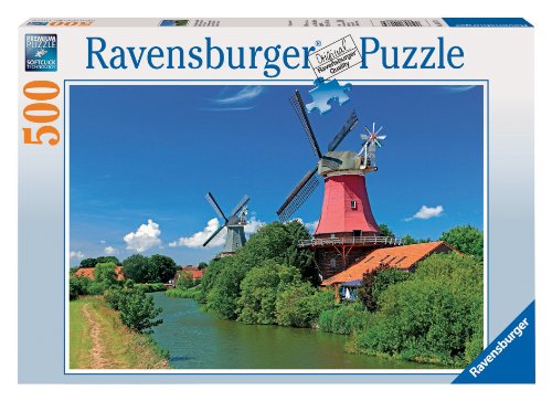 Ravensburger 14173 - Windmühlenromantik - 500 Teile Puzzle von Ravensburger