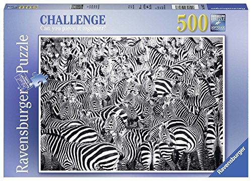 Ravensburger 14807 Die Herausforderung der Zebras Puzzle 500 Teile von Ravensburger