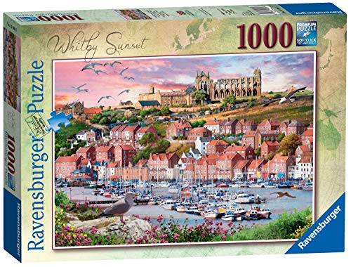 Ravensburger 15004 Whitby Sunset Puzzle mit 1000 Teilen, von Ravensburger