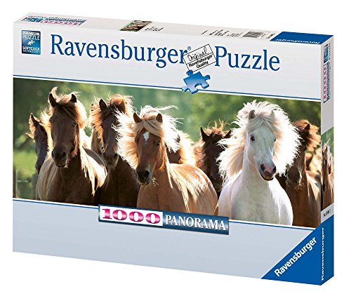 Ravensburger 15091 - Wildpferde - 1000 Teile Panorama Puzzle von Ravensburger