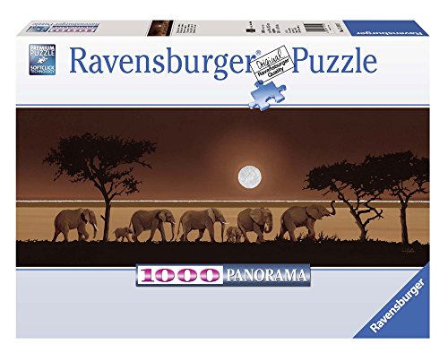 Ravensburger 15110 - Elefanten in der Savanne - 1000 Teile Puzzle von Ravensburger