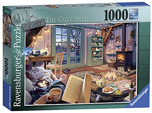 Ravensburger Puzzle 1000 Teile - The Cosy Shed 1000p von Ravensburger