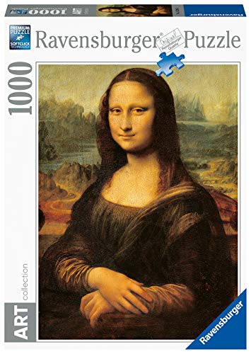 Ravensburger Puzzle dla dorosłych 2D: 1000 elementów Art Collection - Mona Lisa, Stary Design von Ravensburger